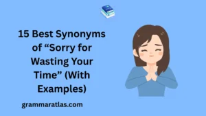 Sorry for Wasting Your Time