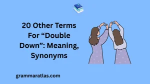 Other Terms For “Double Down”: Meaning, Synonyms