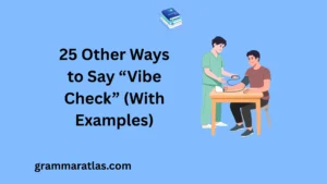 Other Ways to Say “Vibe Check” (With Examples)