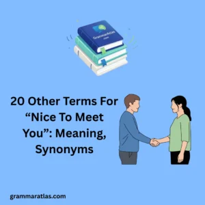 Other Terms For “Nice To Meet You”: Meaning, Synonyms