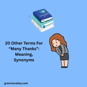 Other Terms For “Many Thanks”: Meaning, Synonyms
